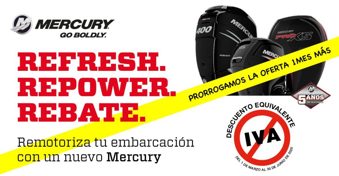 Oferta motores Mercury Náutica Reynés